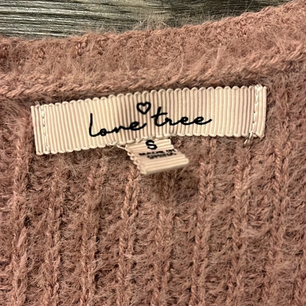 Lane tree rose boho sweater cardigan​​​​​ - Picture 3 of 3